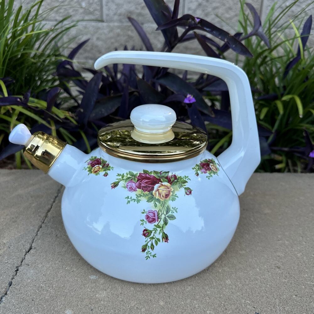 Old Country Roses Tea Kettle.